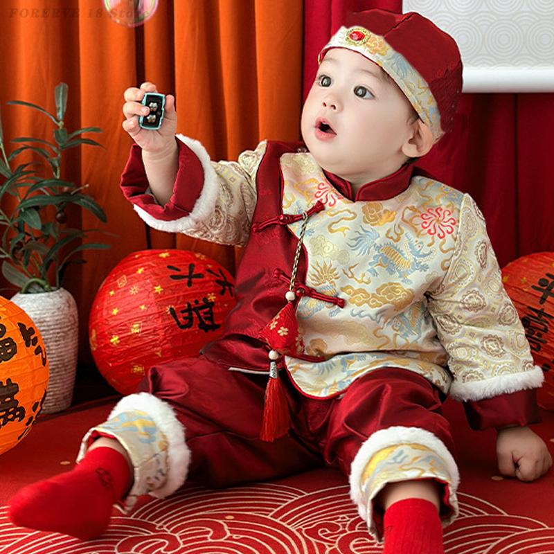 Baby Clothing Sets Boy - 어린이 남아 여아 탕복 어린이 신년