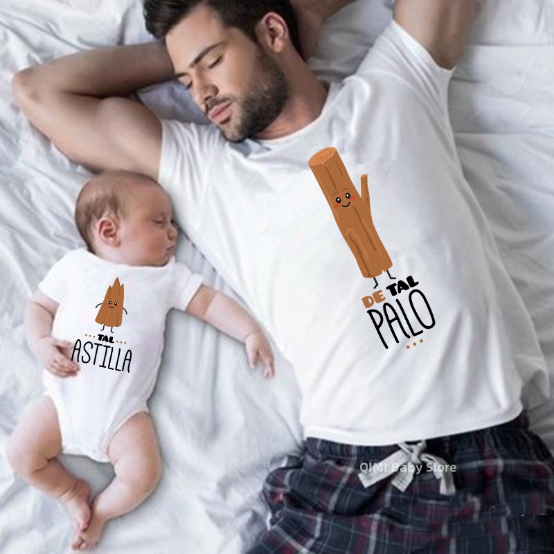 Baby Clothing Sets Boy - 재미있는 가족 매칭 셔츠, De Tal