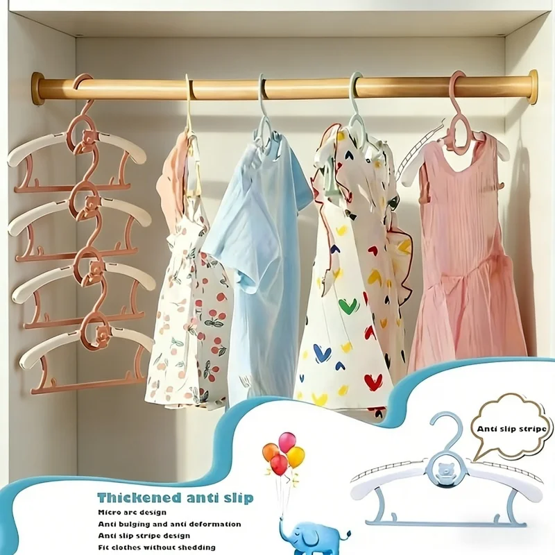 Baby Clothing Bundles - 30개입 PP 플라스틱 아기 옷걸이, 접이식