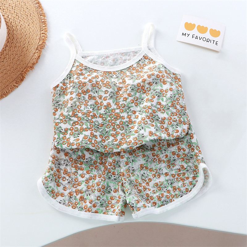 여아 여름옷 세트 신생아 민소매 상의 반바지 투피스 수 - Baby Clothing Bundles 리뷰 및 가격