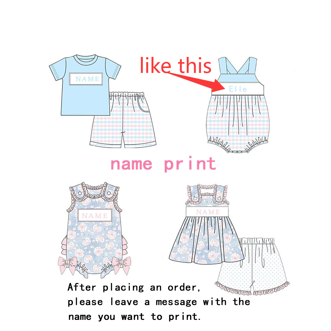 맞춤 디자인 아동용 부티크 의상, 맞춤 이름 아동복 부 - Baby Clothing Designer 리뷰 및 가격