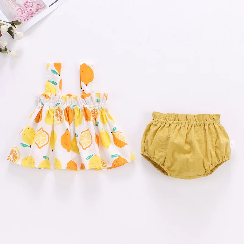 아기 여름 드레스 정장, 0-2 세 유아, 체리 슬링  - Baby Clothing Bundles 리뷰 및 가격