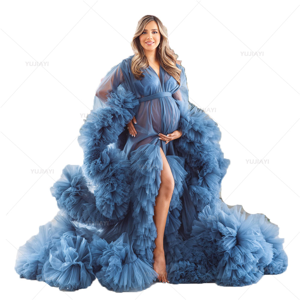 럭셔리 푹신한 여성 댄스 파티 드레스 맞춤형 가운 베이 - Baby Gown Nightwear 리뷰 및 가격