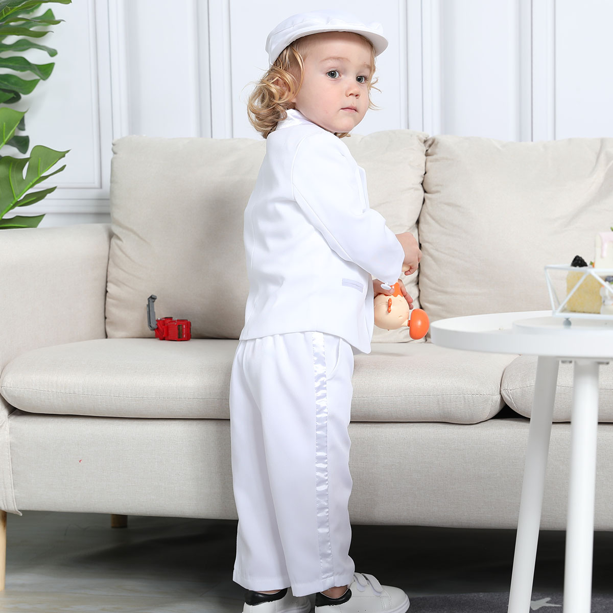 아기 소년 세례복, 유아 흰색 세례복, 모자 포함, 유 - Baby Clothing Designer 리뷰 및 가격
