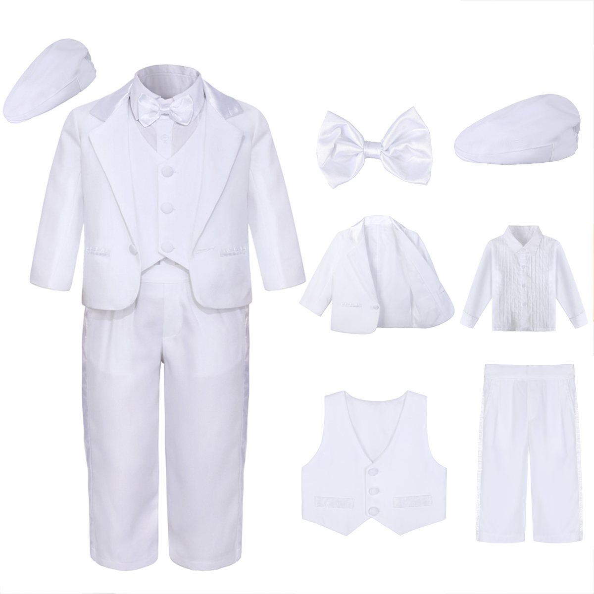 아기 소년 세례복, 유아 흰색 세례복, 모자 포함, 유 - Baby Clothing Designer 리뷰 및 가격