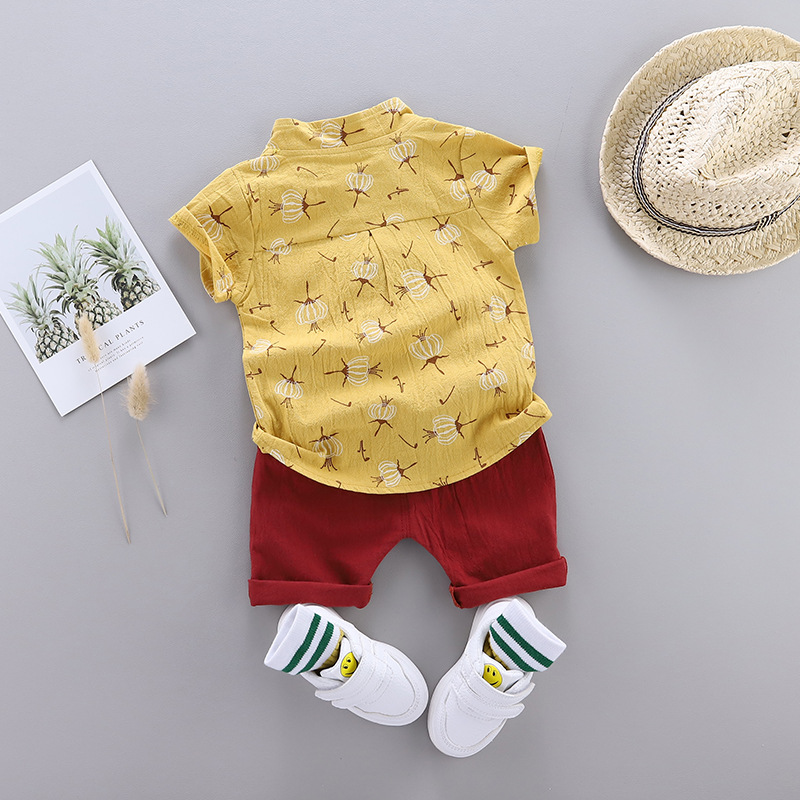 여름 면 소재 아기 남아 의류 세트, 패션 아동 여아  - Baby Clothing Bundles 리뷰 및 가격