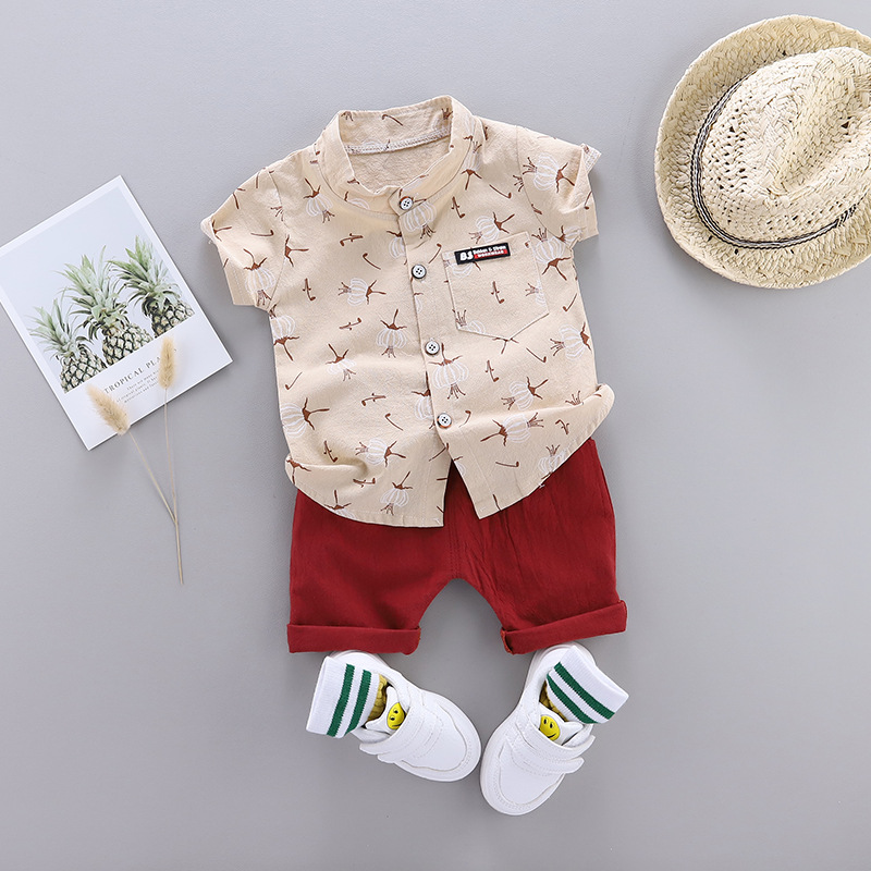 여름 면 소재 아기 남아 의류 세트, 패션 아동 여아  - Baby Clothing Bundles 리뷰 및 가격