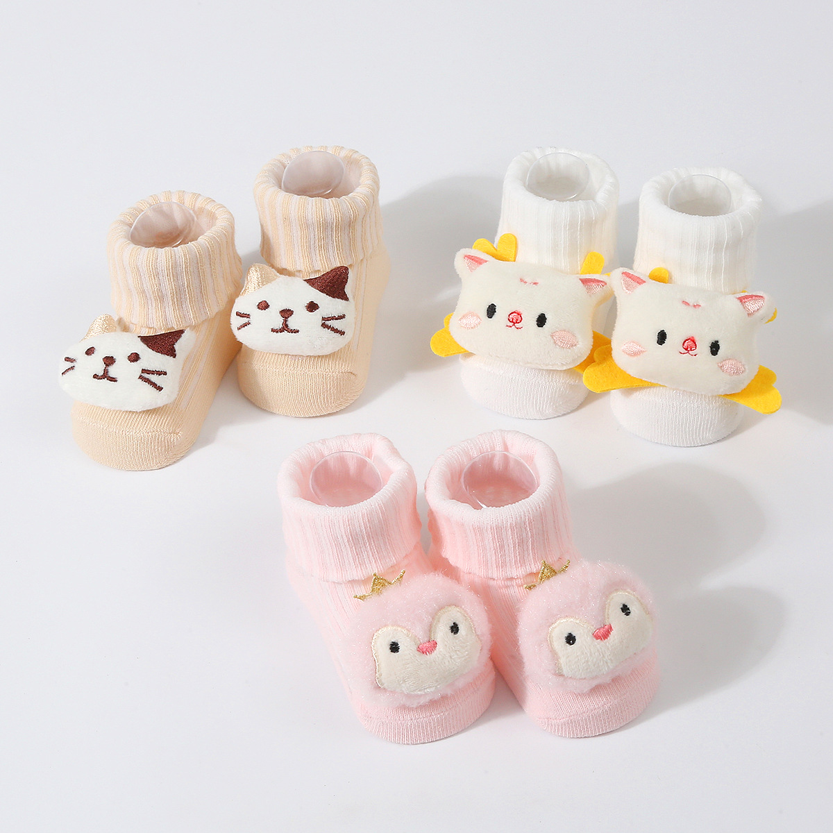 3 짝/대 아기 양말 소녀 소년 신생아 액세서리 만화  - Baby Clothing Sets Boy 리뷰 및 가격