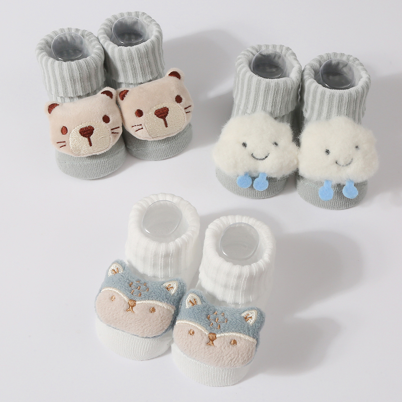 3 짝/대 아기 양말 소녀 소년 신생아 액세서리 만화  - Baby Clothing Sets Boy 리뷰 및 가격