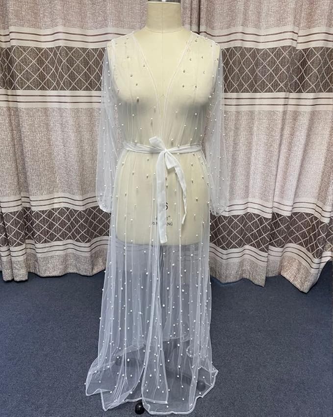 베이비 샤워용 임산부 가운, 시스루 스커트 롱 튤 브라 - Baby Gown Nightwear 리뷰 및 가격