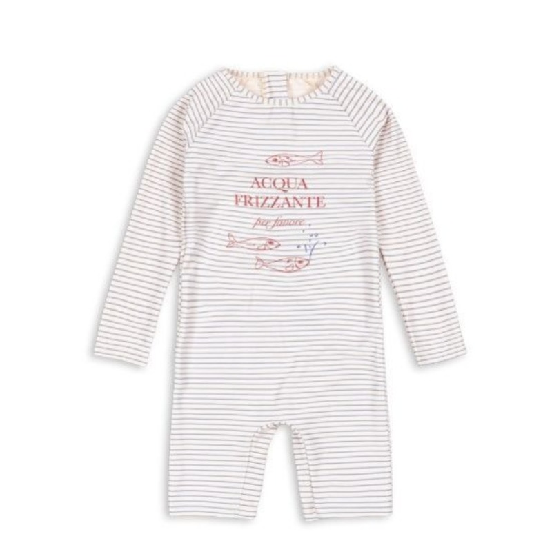 어린이 수영복 소년 물고기 줄무늬 원피스 수영복 빠른  - Baby Swimwear Uv 리뷰 및 가격
