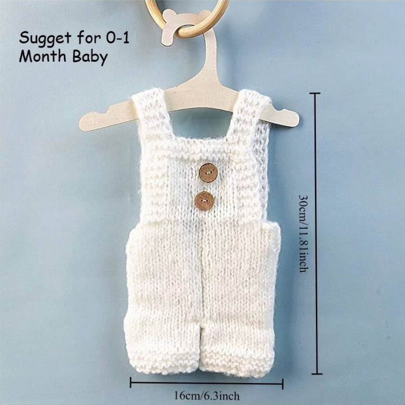 신생아 사진 소품 부드러운 모헤어 니트 롬퍼 반바지 세 - Baby Clothing Sets Boy 리뷰 및 가격