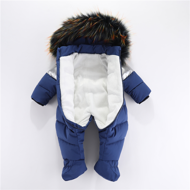 겨울 신생아 아기 장갑이 달린 롬퍼 따뜻한 두꺼운 아기 - Baby Clothing Sets Boy 리뷰 및 가격
