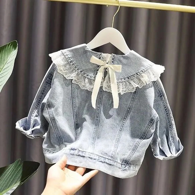 1-10 년 아기 소녀 데님 재킷 여자를위한 새로운 패 - Baby Clothing Designer 리뷰 및 가격