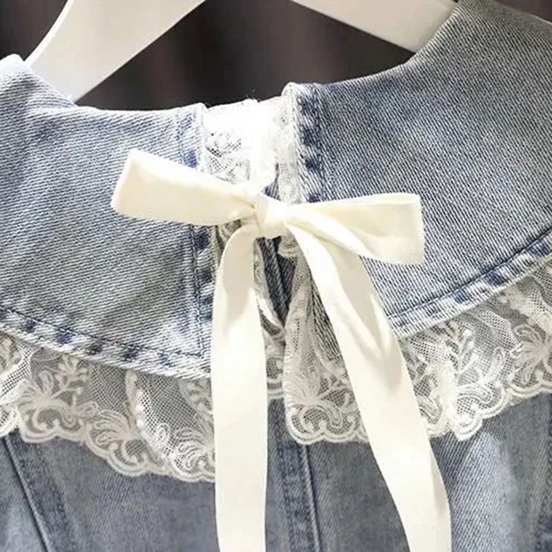 1-10 년 아기 소녀 데님 재킷 여자를위한 새로운 패 - Baby Clothing Designer 리뷰 및 가격