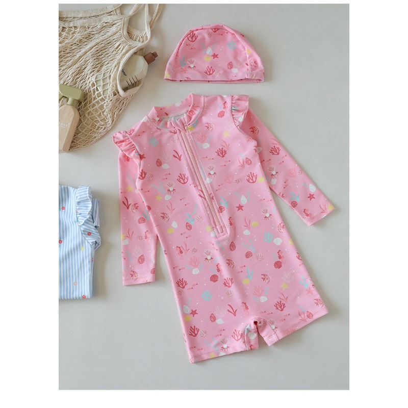 유아용 긴팔 원피스 수영복 UPF 50 자외선 차단 빠 - Baby Swimwear Uv 리뷰 및 가격