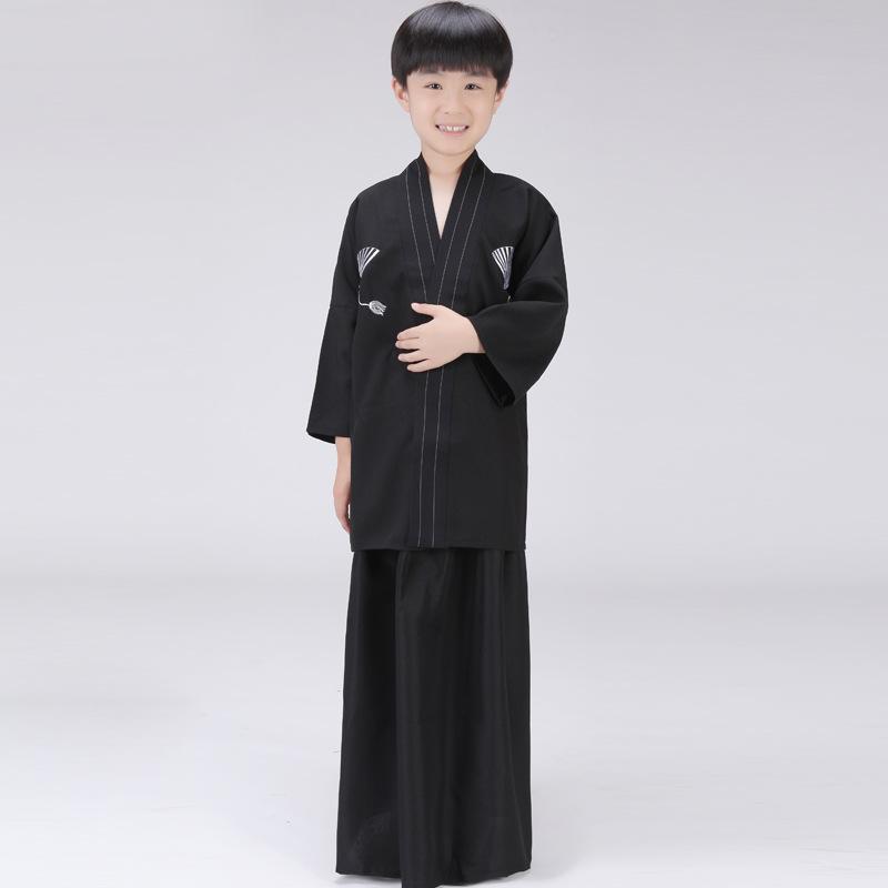 어린이 기모노 사무라이 전통 일본 옷 하오리 아시아 옷 - Baby Clothing Sets Boy 리뷰 및 가격