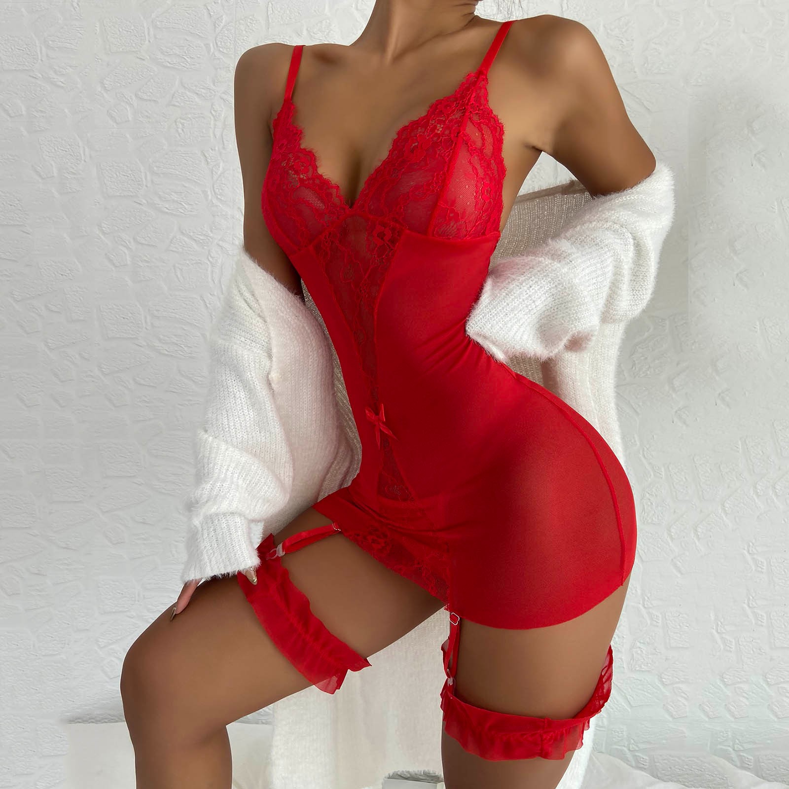 숙녀 란제리 잠옷 섹시한 여성 레이스 잠옷 가운 Bab - Baby Gown Nightwear 리뷰 및 가격